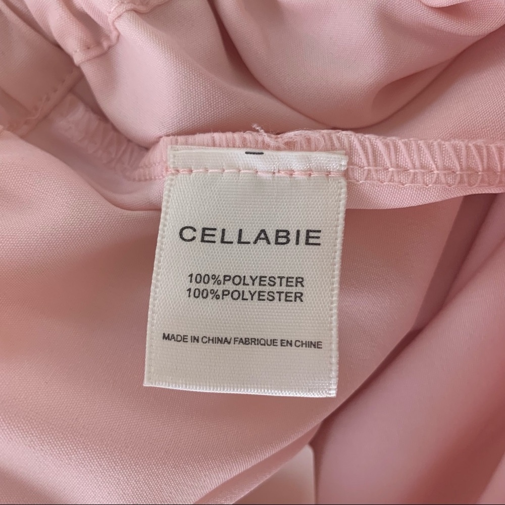 Cellabie Women’s M Pink Short Pleated Skirt NWT - Picture 4 of 5